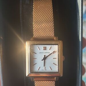 Larsson & Jennings Gold Mesh Watch